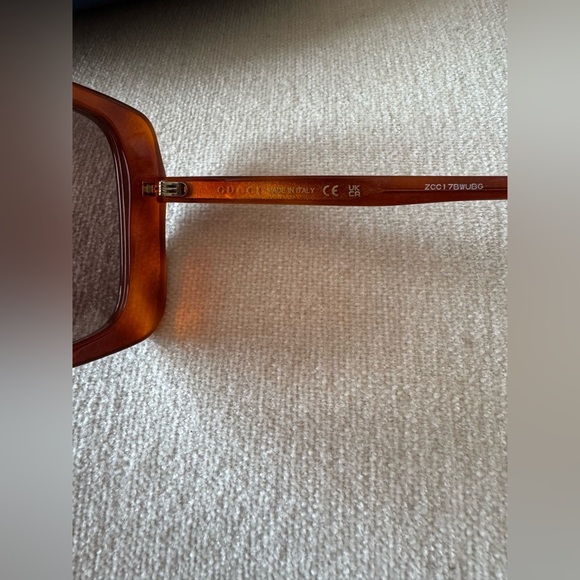 🎄NWOT Gucci 80s Monocular Oversized Square Sunglasses - Picture 12 of 14